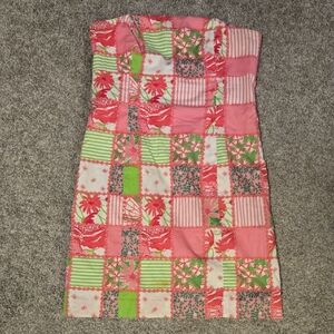Lilly Pulitzer Vibrant Patchwork Dress